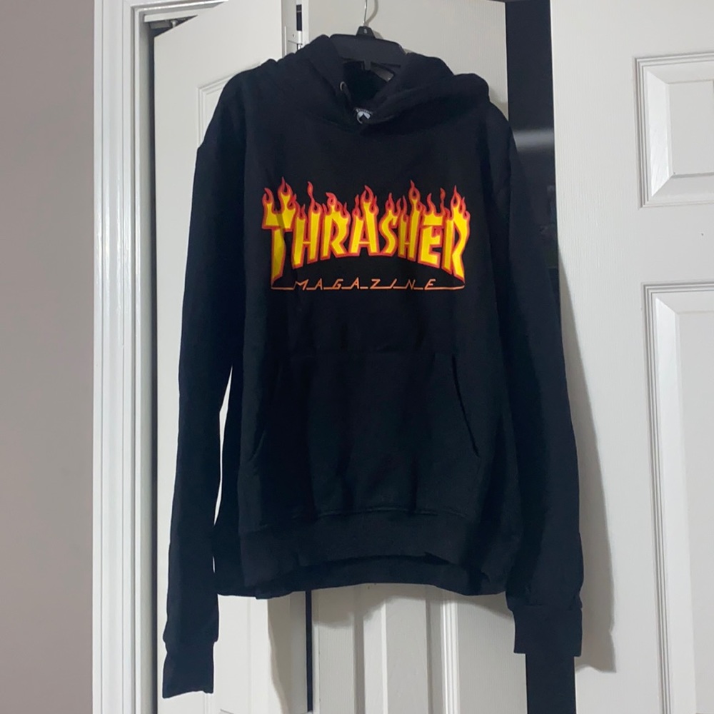 Black Thrasher Hoodie
